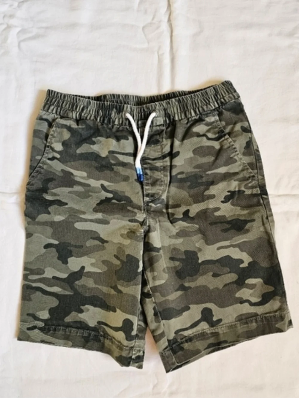 GAP Kids Elastic Waist Camo Shorts